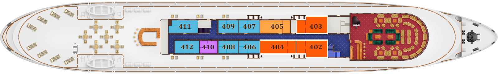 Deck Plan. Sun Deck