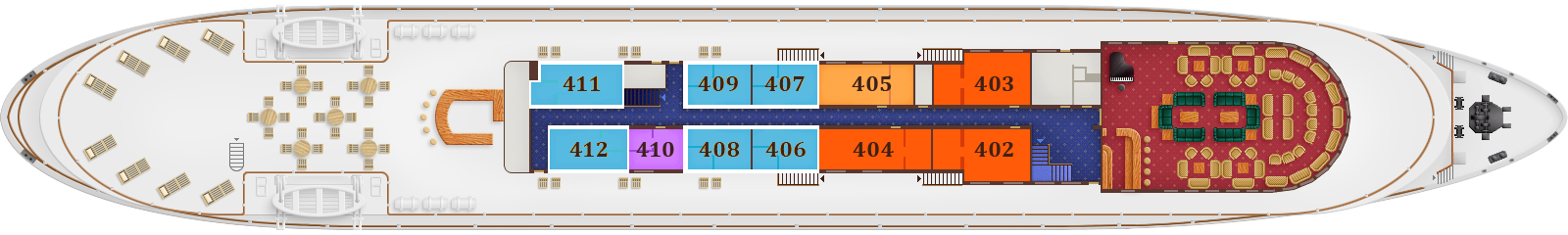 Deck Plan. Sun Deck