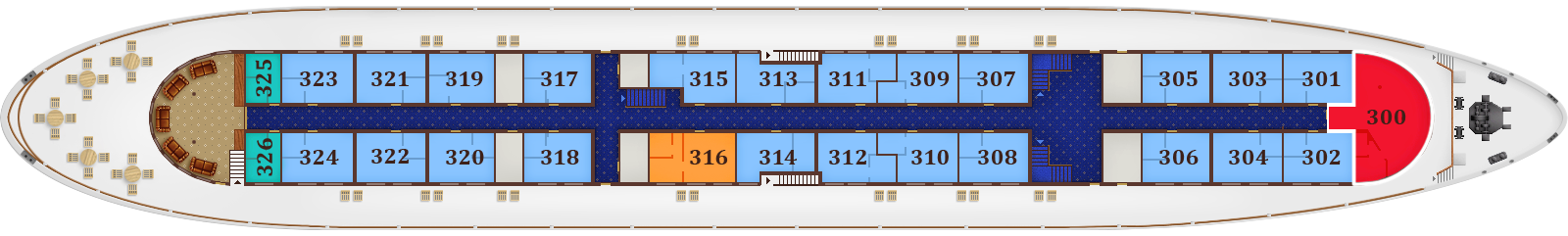 Deck Plan. Promenade Deck