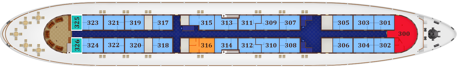 Deck Plan. Promenade Deck