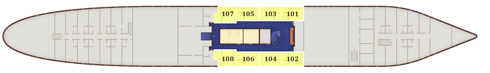 Deck Plan. Sun Deck