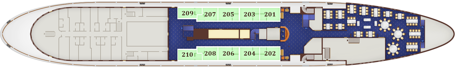 Deck Plan. Main Deck