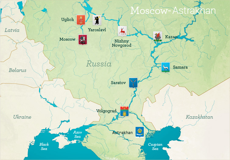 sea suite cruises rva Moscow to Astrakhan